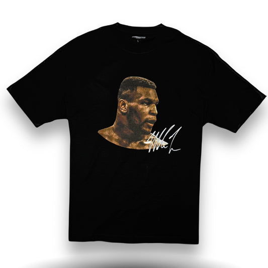 Oversized Mike Tyson T-Shirt Sport Galerie Schwarz/Weiß