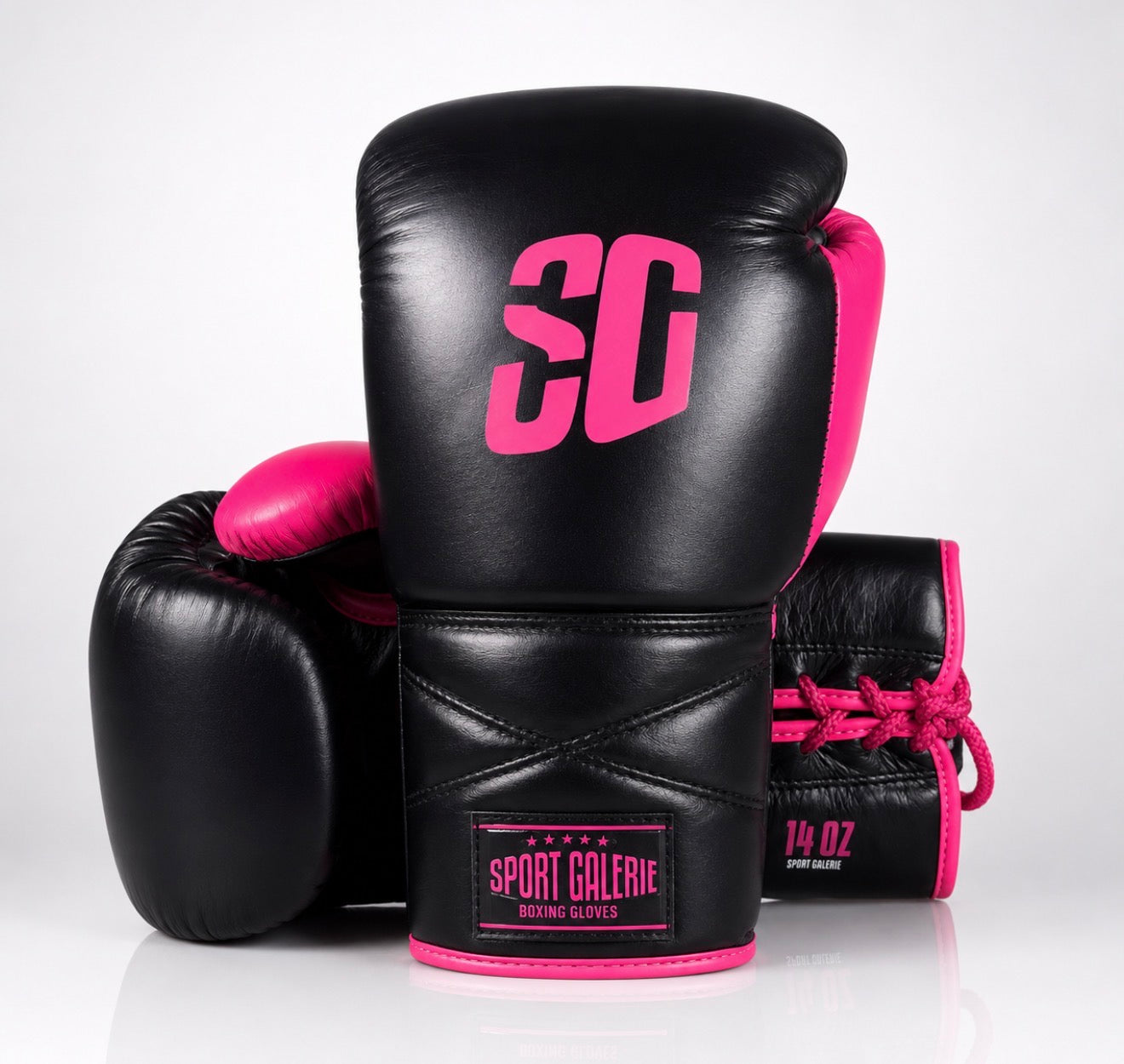 Schwarz/Pink