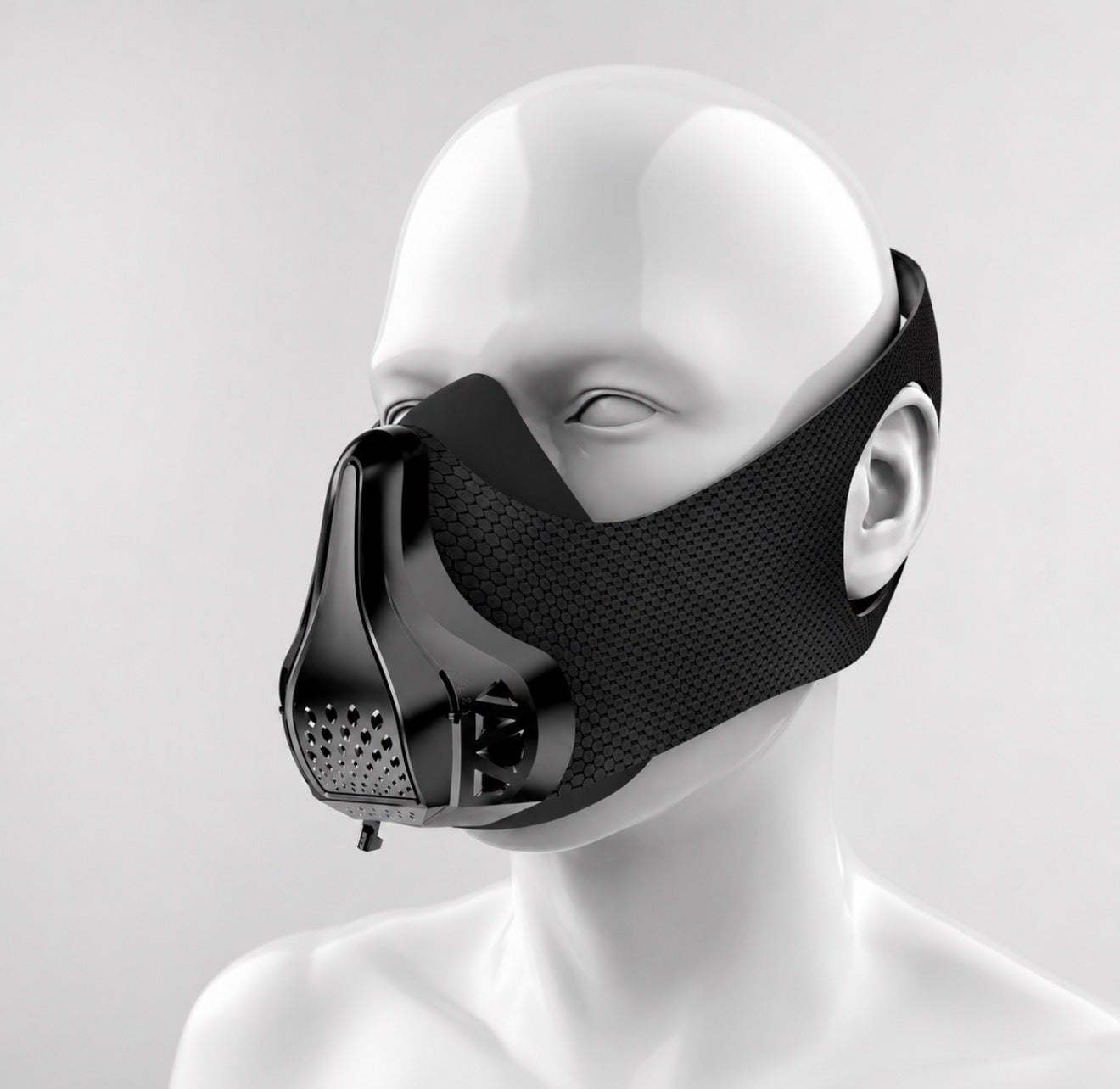 D2SG Ausdauer Maske Extra für Ausdauer Sportler